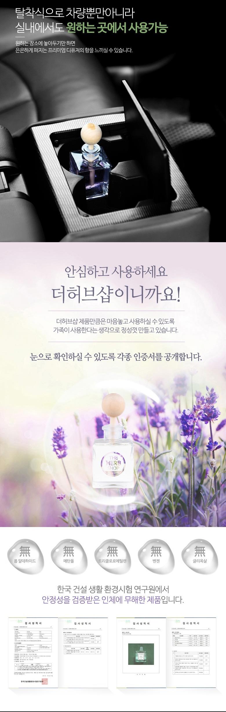 Car Air Freshener THS Provence Perfume Car Diffuse