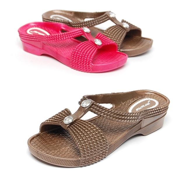 NEW WOMEN JELLY SHOES 398 3.0cm Jelly Shoes Slippe
