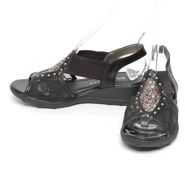 New Solda 4.5cm Women Wedge Sandals Slippers Summe