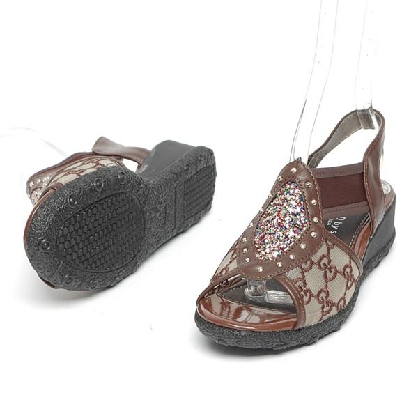 New Solda 4.5cm Women Wedge Sandals Slippers Summe