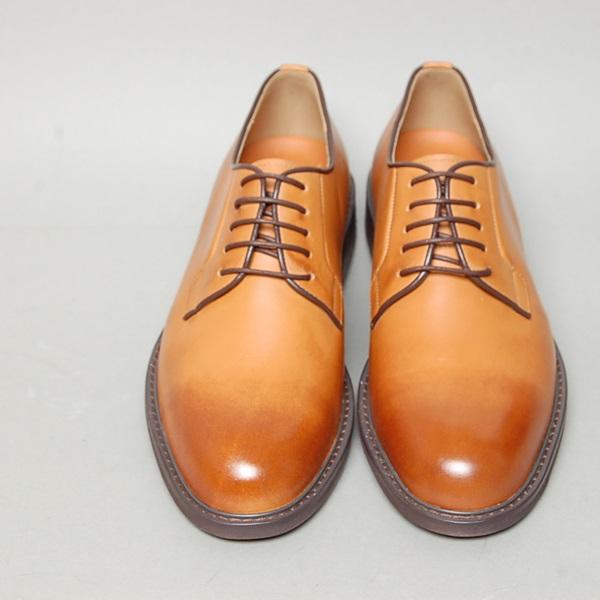 5033 3.5cm 4 Neck Leather Men's Shoes Thank You