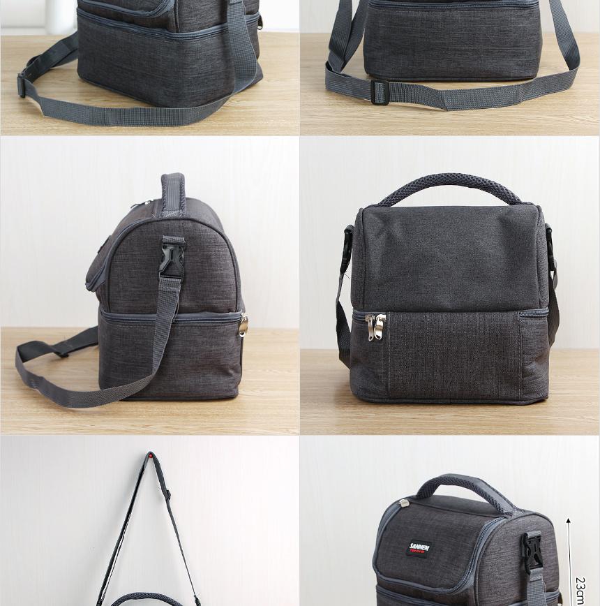 Two-stage thermal insulation refrigerator ice bag 