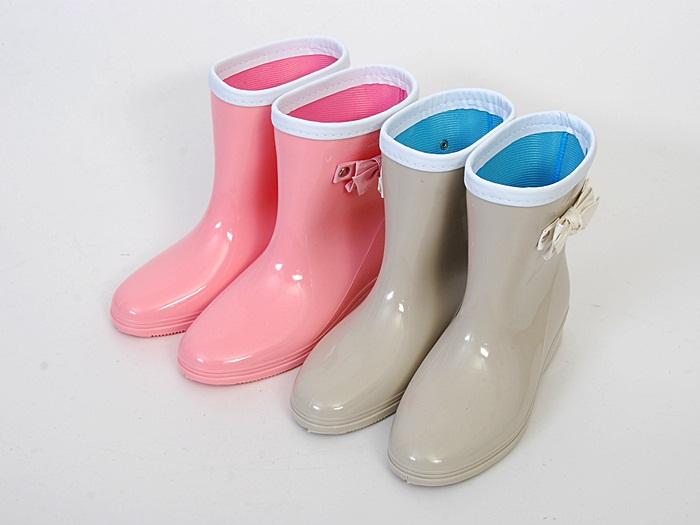 Ribbon Women Rain Boots