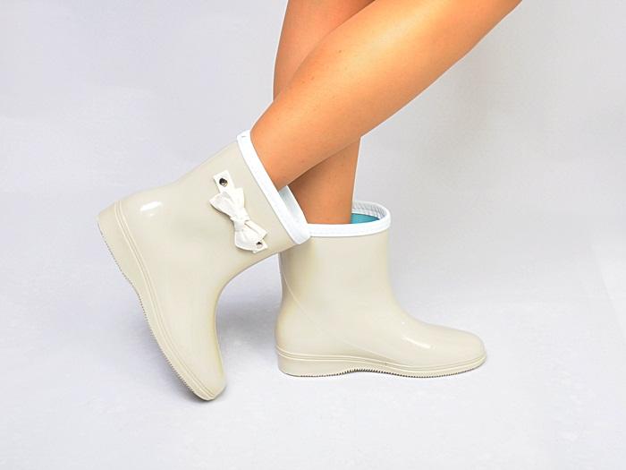 Ribbon Women Rain Boots