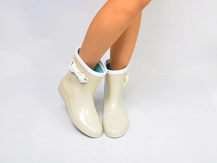 Ribbon Women Rain Boots