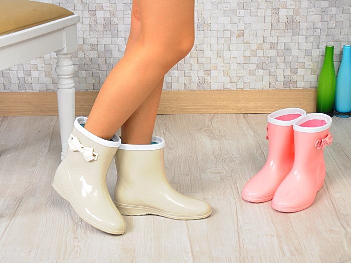 Ribbon Women Rain Boots