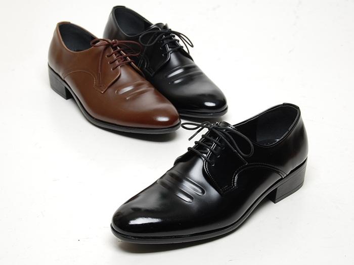 JPY 4 inches 4.0 cm Synthetic leather Men's sho