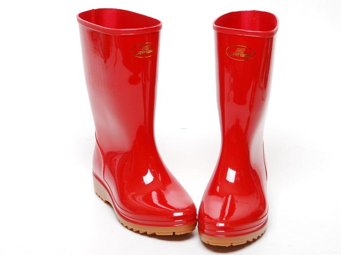 Omega 3.0 cm PVC boots Women Rain Boots Rubber