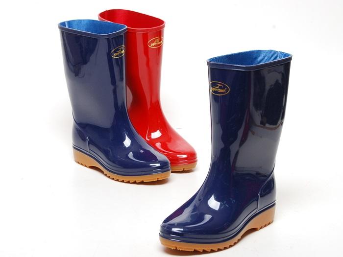 Omega 3.0 cm PVC boots Women Rain Boots Rubber
