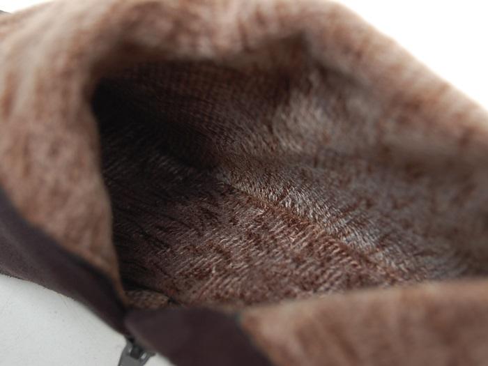 Banana 2012-1 8.5 cm Artificial Suede Angle Boots 