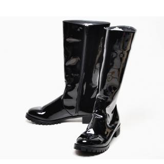 Big Size Bonita 301 4.0 cm PVC Women Rain Boots