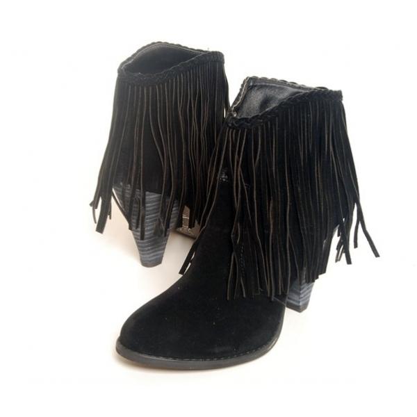 Aesh shoes 0005 artificial suede angle boots thank