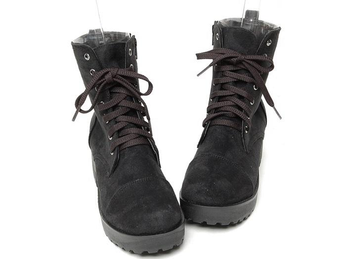 669 7 Necks 6.0 cm Suede Women's Angle Boots