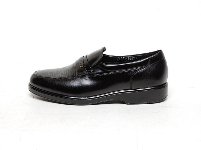 122 wrinkles 3.0 cm cowhide leather shoes for men
