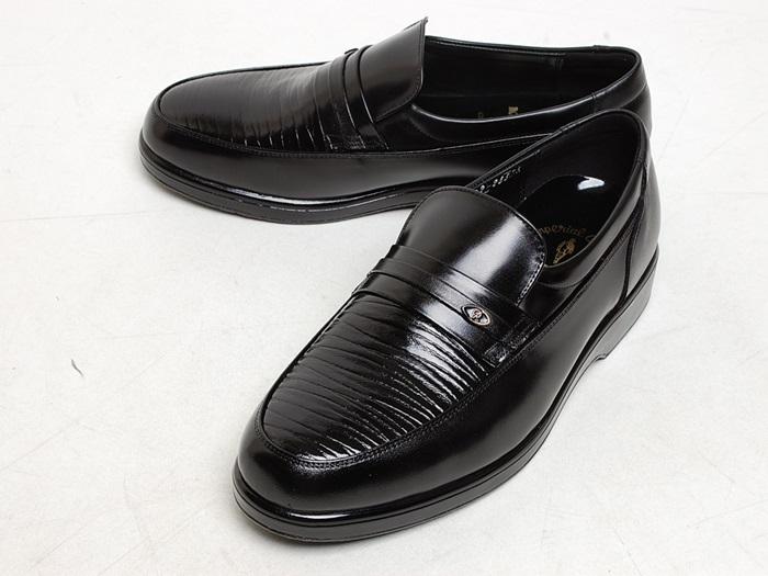 122 wrinkles 3.0 cm cowhide leather shoes for men