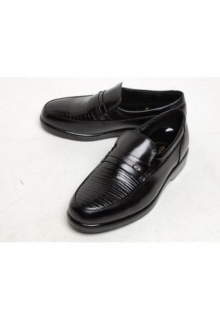 122 wrinkles 3.0 cm cowhide leather shoes for men