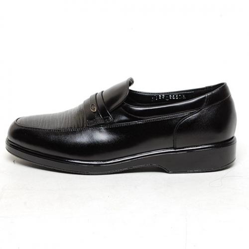 122 wrinkles 3.0 cm cowhide leather shoes for men