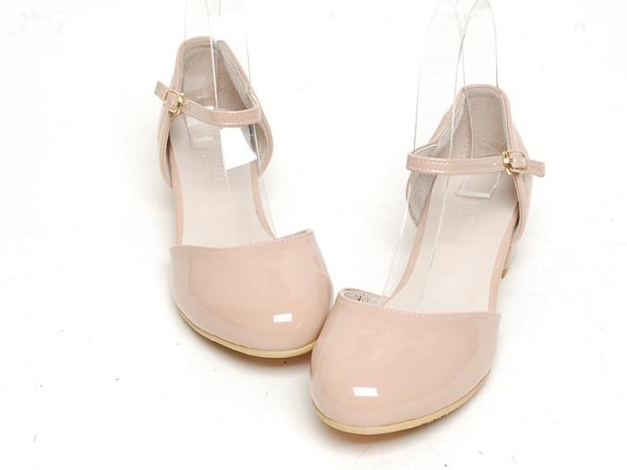 301 3.0 cm Big Size Enamel Mary Jane Pumps Thank y