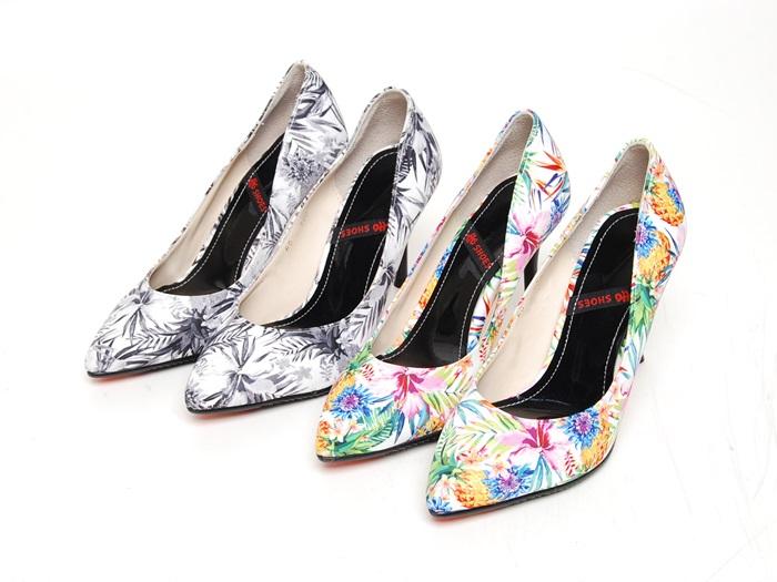 900 9.0 cm Big size flowers Pumps Hill Thank you W