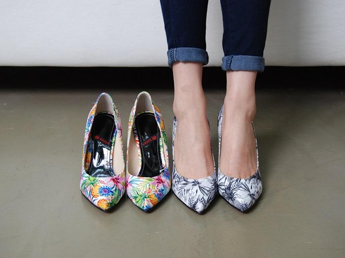 900 9.0 cm Big size flowers Pumps Hill Thank you W