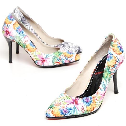 900 9.0 cm Big size flowers Pumps Hill Thank you W