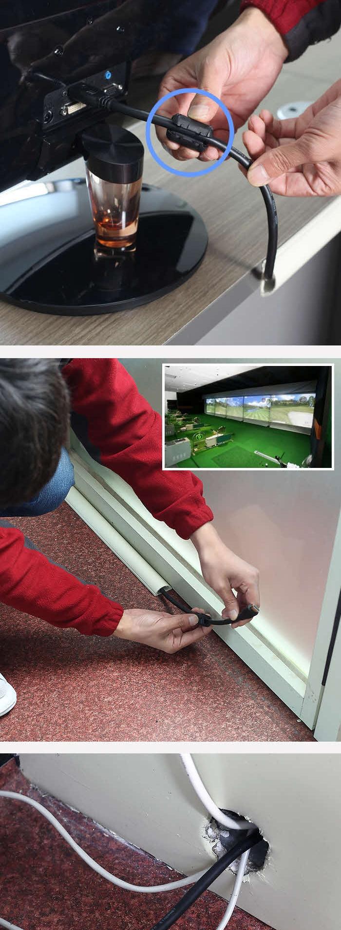 DA-HDMI 1.4A-10m CF construction cable hdmi extens