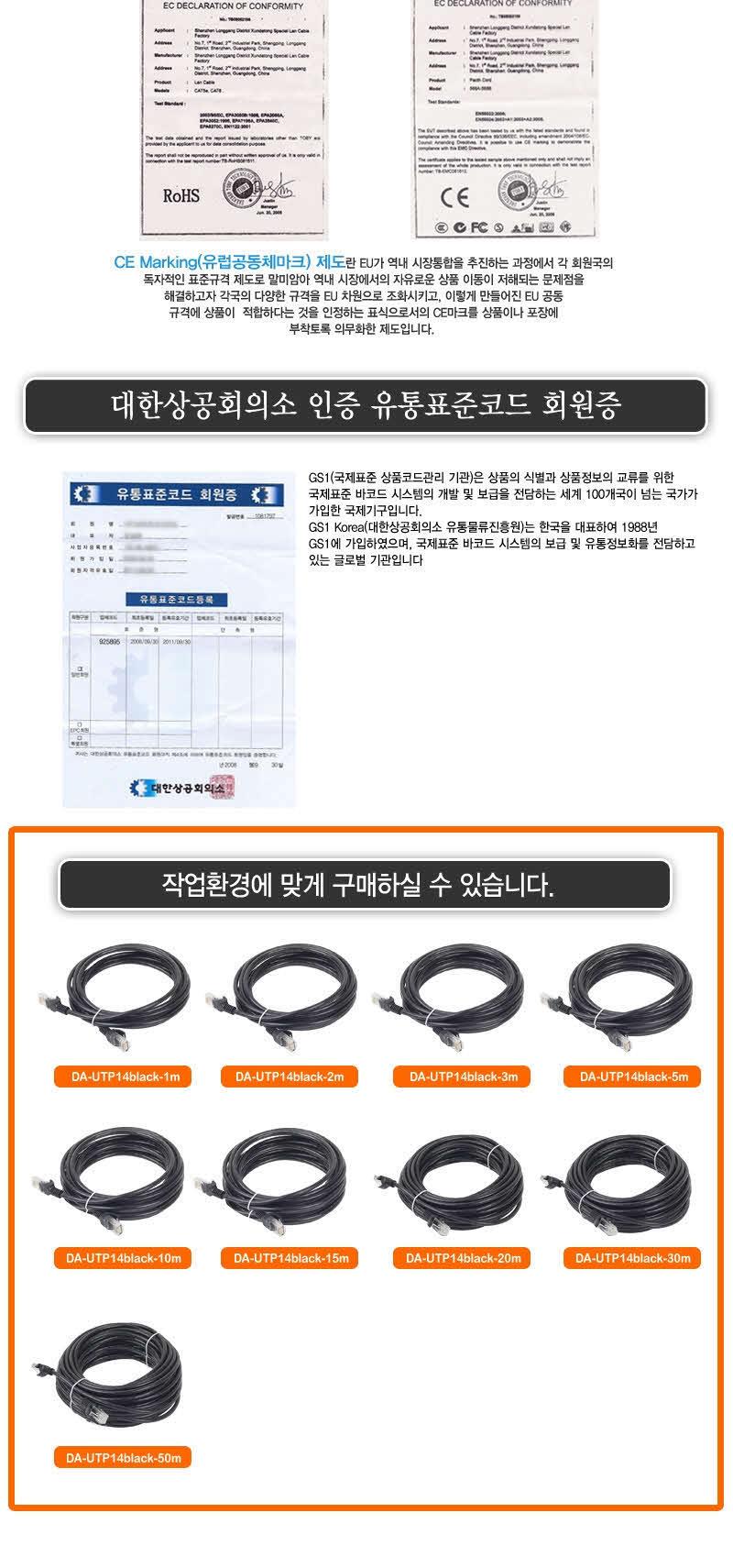 DA-UTP14Black-10M UTPCAT5E LAN network cable ftp
