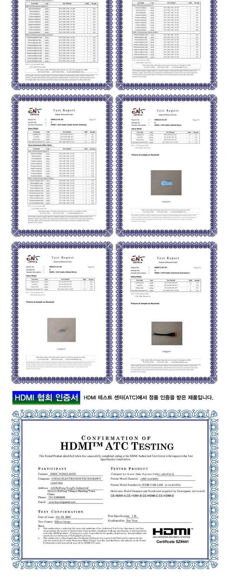 HDMIM Cable Ver 1.3 Black Flat-HDD-FMM 1.5 Compute