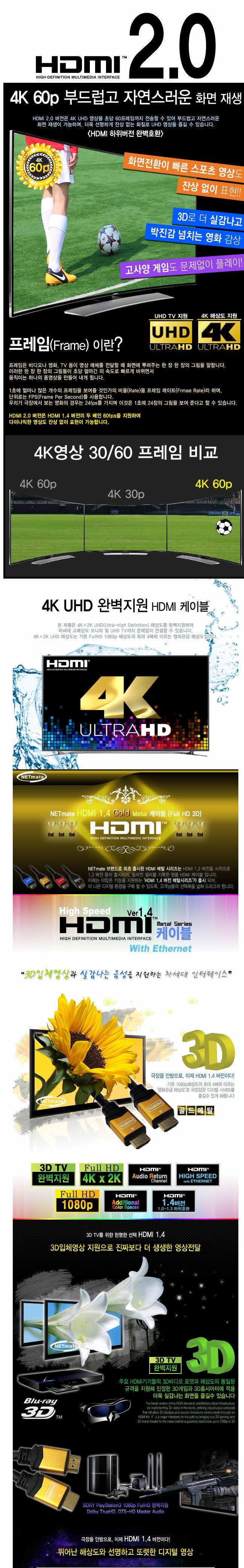 KHDMI Ver1.4 2M Gold Advanced Computer Accessories