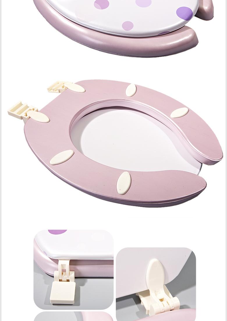 Dot toilet seat cover U-shaped car seat bathroom