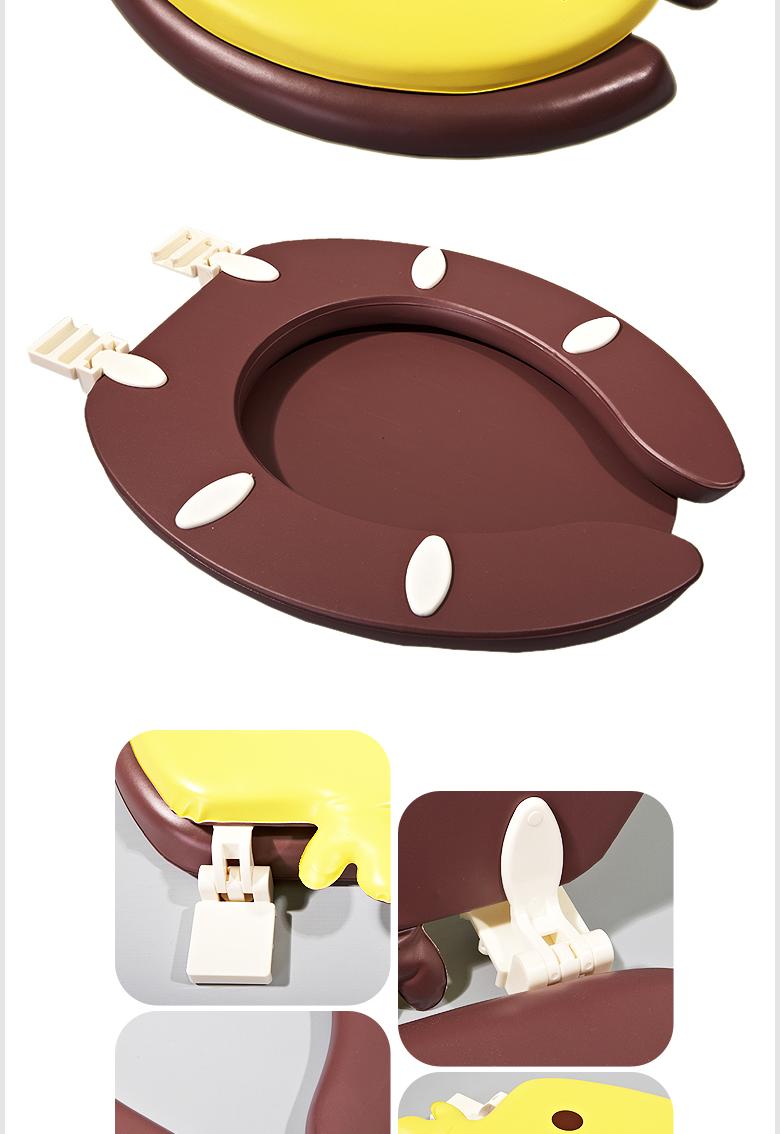 Chick toilet seat cover U-shaped car seat bathroom