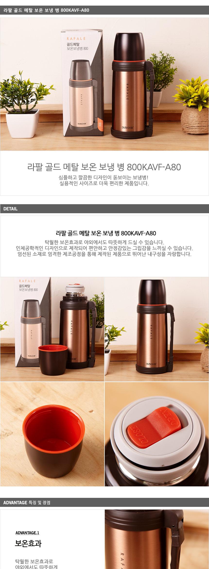 Rafal Gold Metal Insulation Insulation 800KAVF-A80