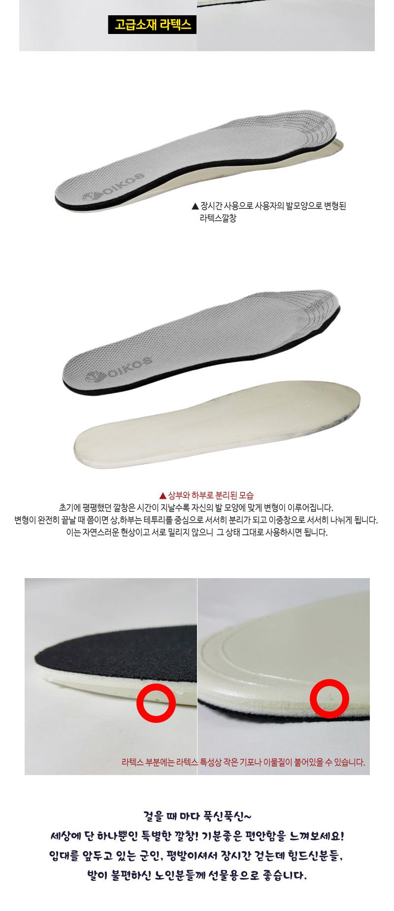 Latex Insole Cushion Made of high quality material