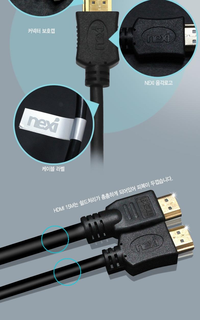 RIVER Gold Plated 1.4Ver HDMI Cable 7M 4th Middle 