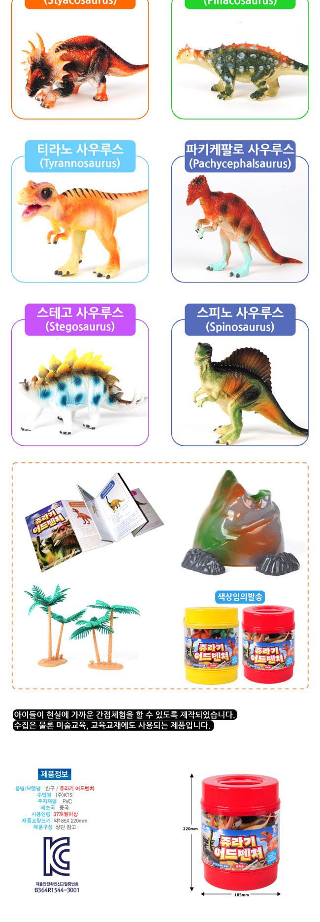 KTS Jurassic Adventure 21215 Dinosaur Model Animal