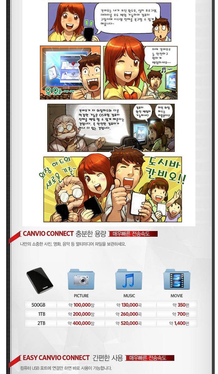 Toshiba External Hard CANVIO Connect2500GB USB 3 C