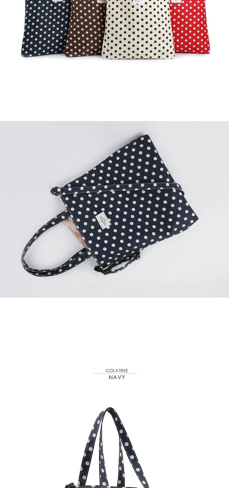 TOTE ECO SHOPPING TRAVEL CT15 Dot Eco Bag Cloth Ca