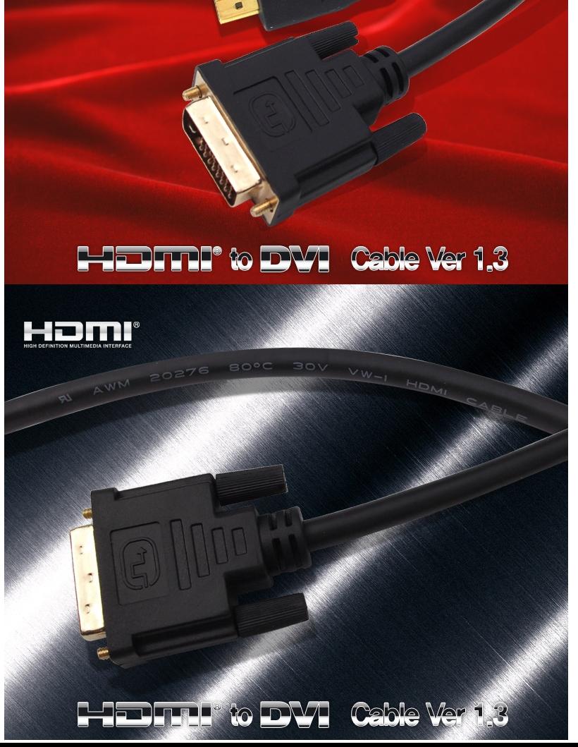 HDMI TO GOLD DVI Cable 1.5 meters BLC0271 extensio