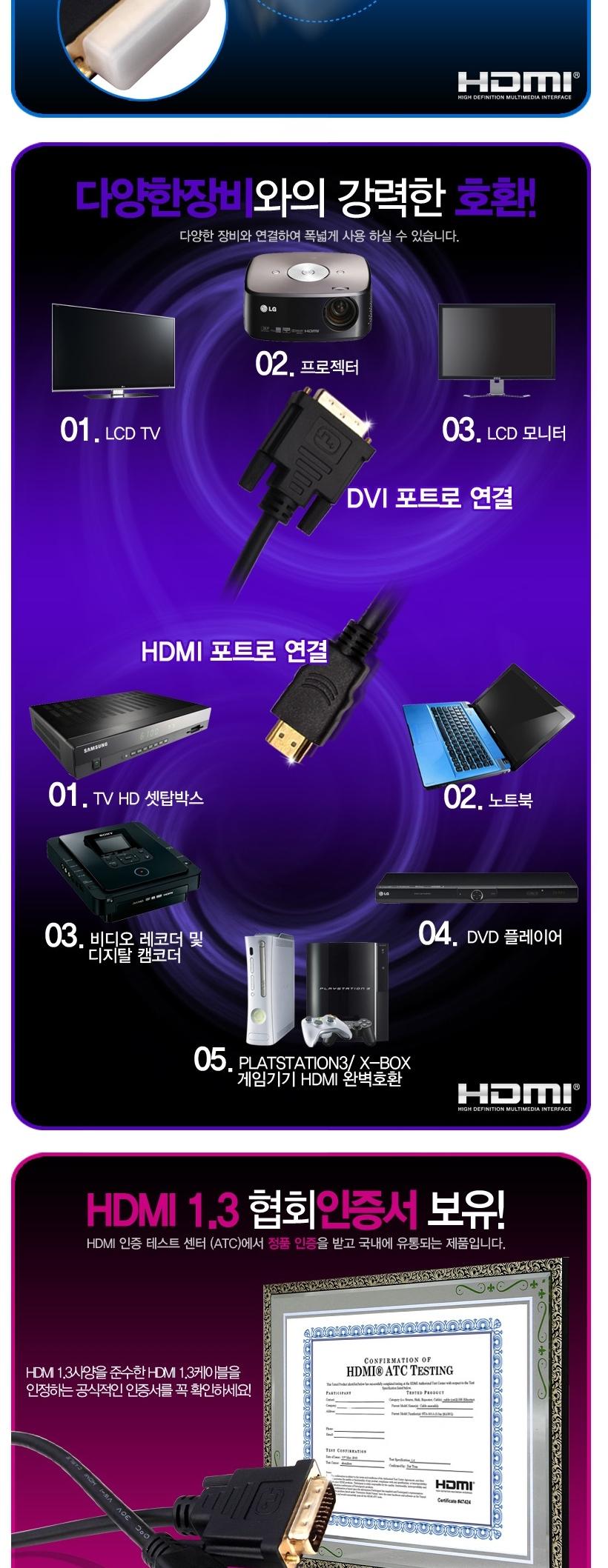 HDMI TO GOLD DVI CABLE 10 meters BLC0275 extended 