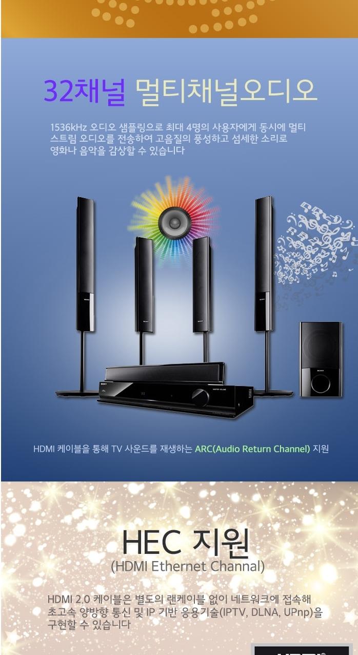 2.0 HDMI cable 4K 18G 5 meters BLC0622 extension h