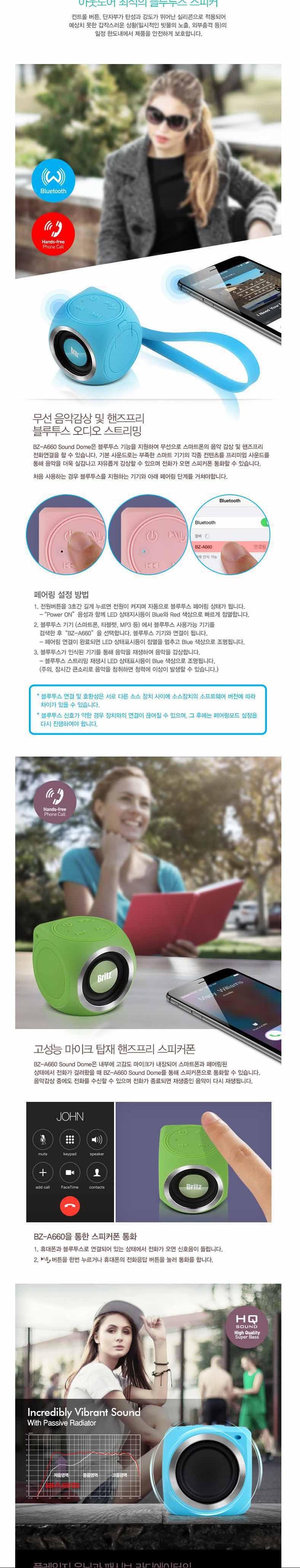 Buritz Portable Bluetooth Speaker BZ-A660 Sound Do