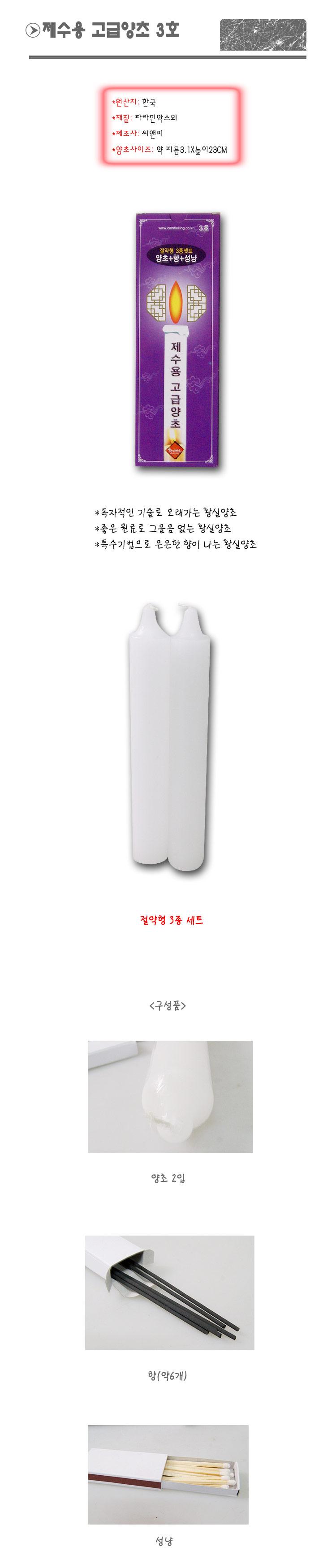 Imperial Candle Holder Economy No. 3 No. 2 mouth _