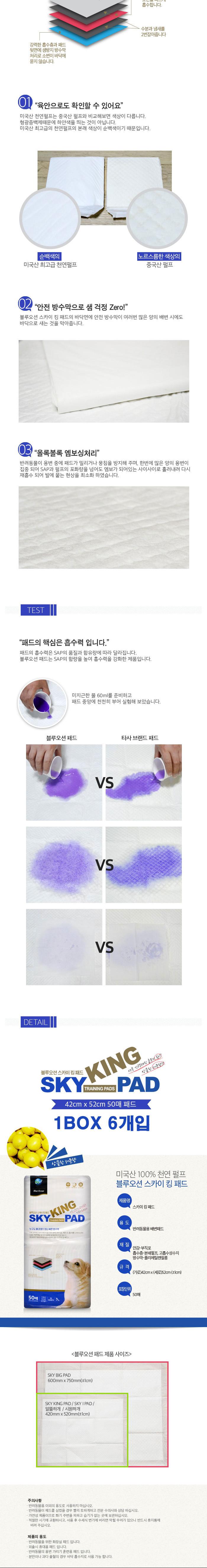 Free Shipping US natural pulp dog pads SKY King 50