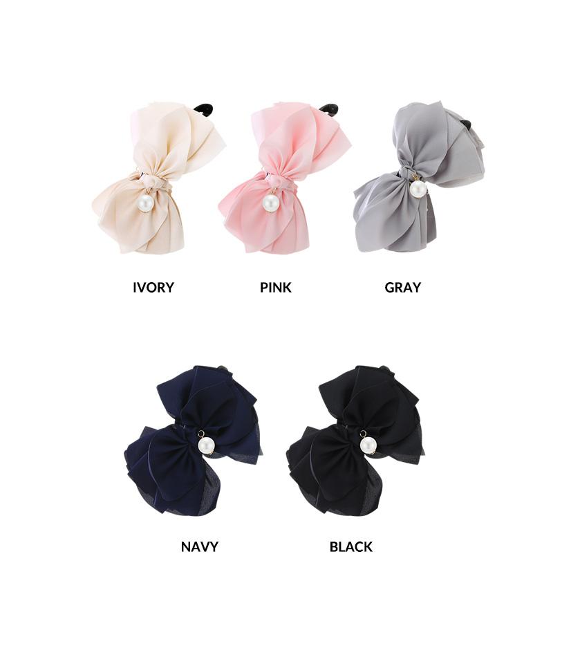 Hair Accessories Rails Chiffon Hairpins Side Ribbo