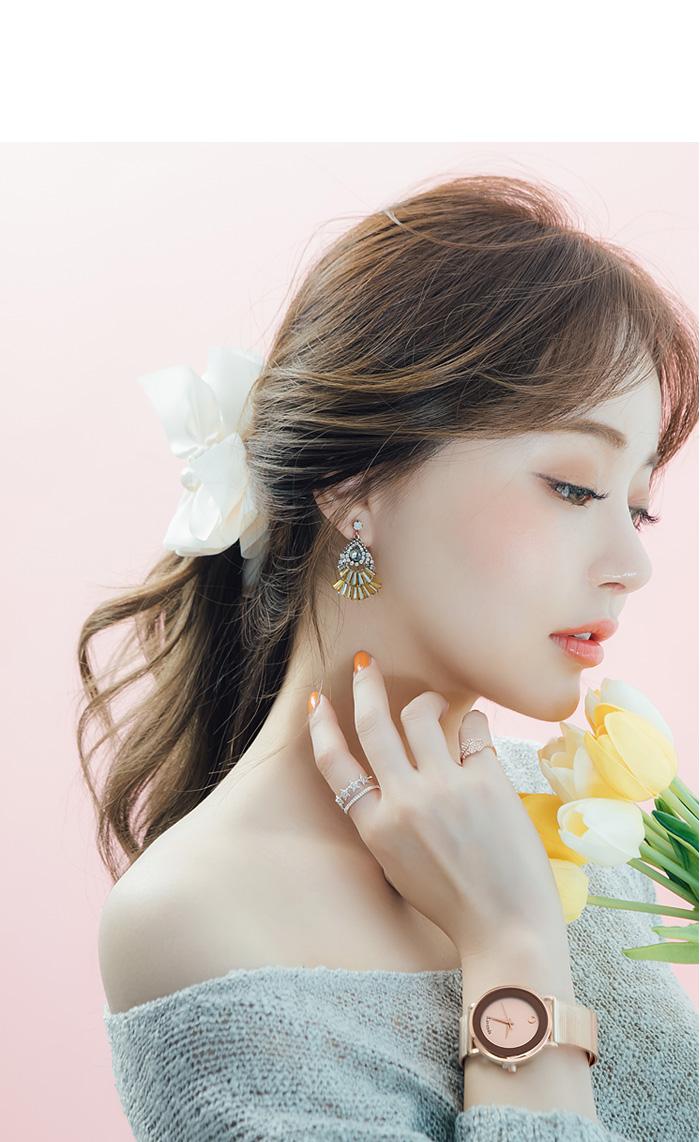Hair Accessories Rails Chiffon Hairpins Side Ribbo