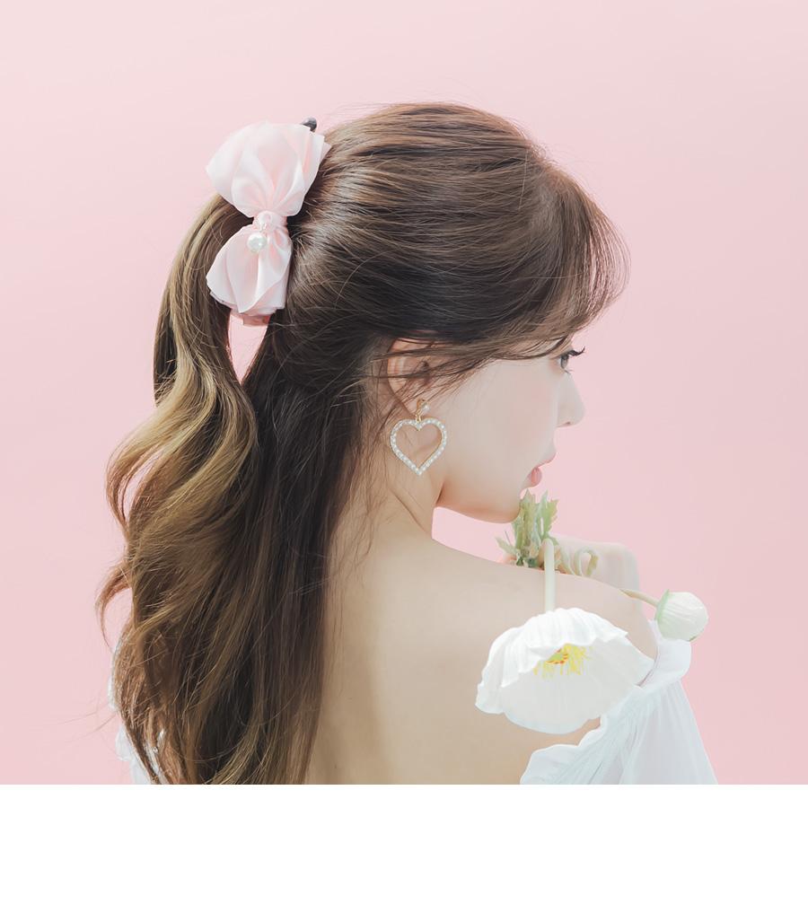 Hair Accessories Rails Chiffon Hairpins Side Ribbo