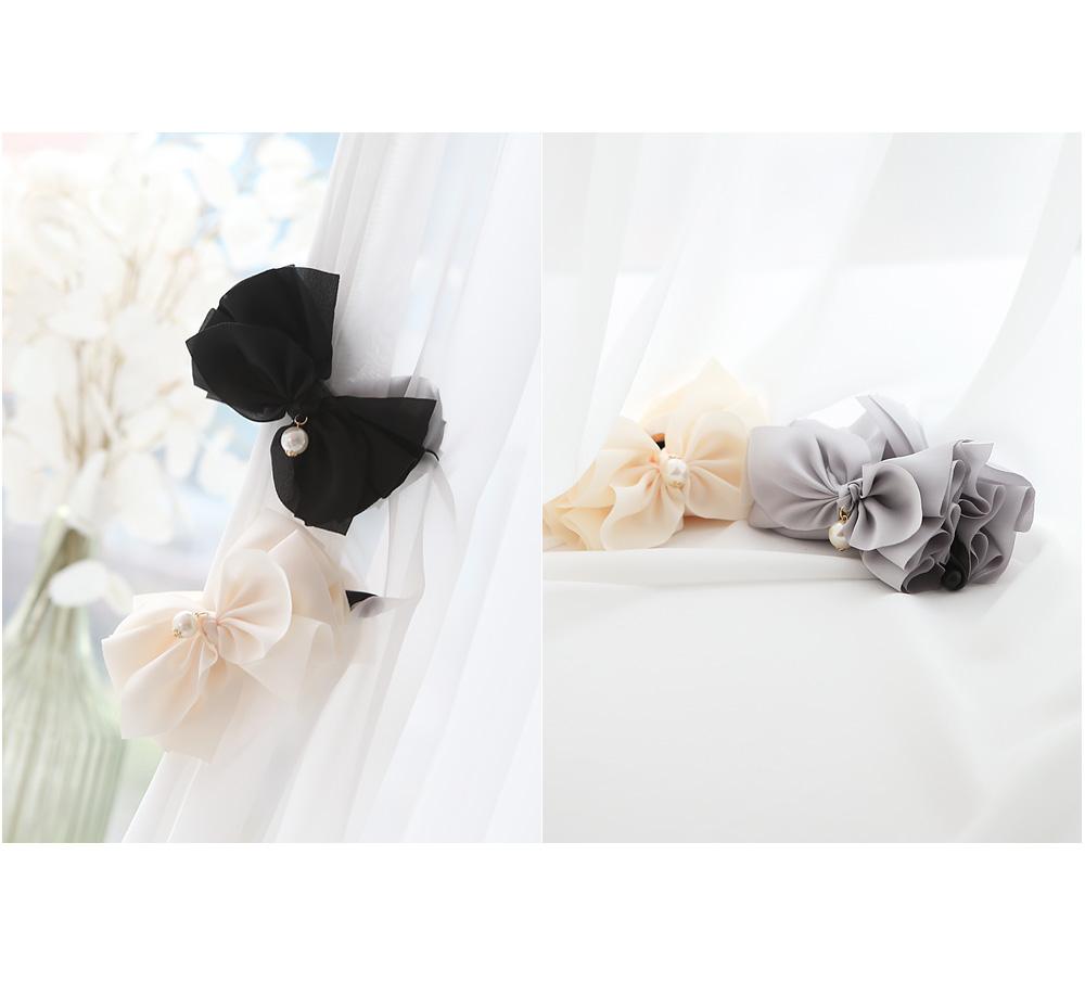 Hair Accessories Rails Chiffon Hairpins Side Ribbo