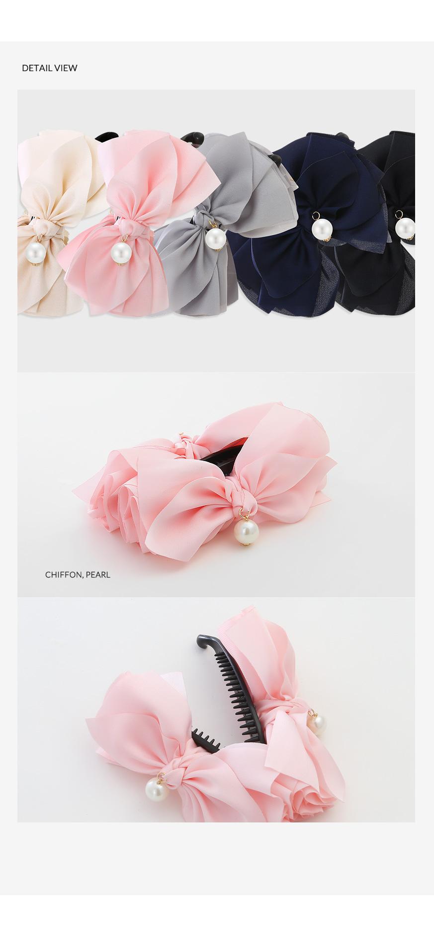 Hair Accessories Rails Chiffon Hairpins Side Ribbo