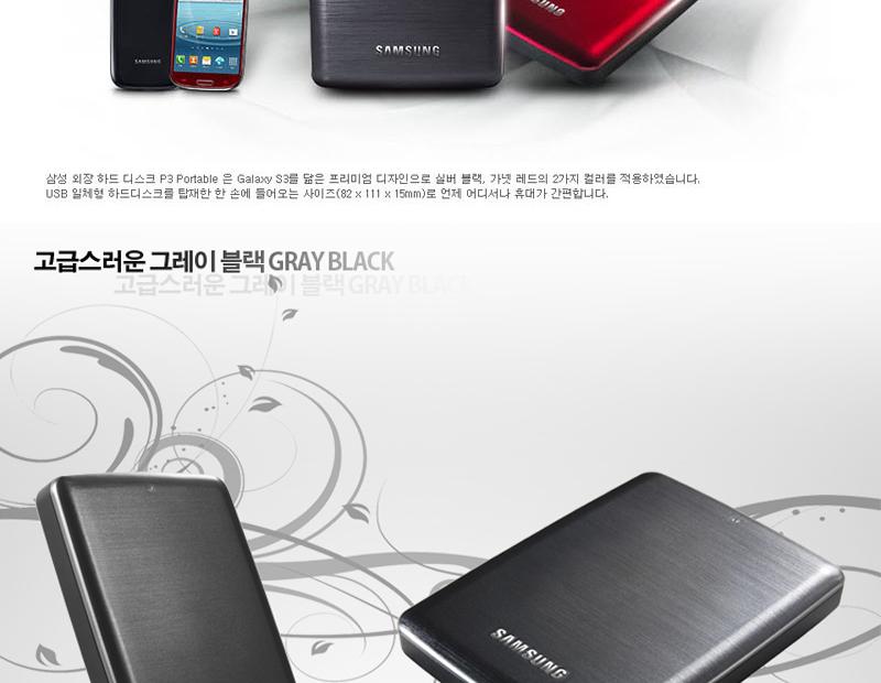 Same day shipping Samsung P3 Portable USB3.0 500GB