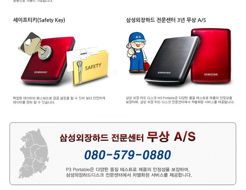 Same day shipping Samsung P3 Portable USB3.0 500GB